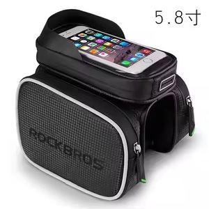 Bicycle Cycling Frame Front Rainproof Touch Screen Accessory Bike <strong>Bag</strong> Case <strong>Smartphone</strong> Case for Sports for Outdoor Activities - Product Image 6