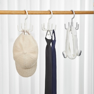 New Creative Rotating Multi-<b>hook</b> 360 Degrees Rotating Cabinet Wardrobe 6 <b>Hook</b> Hanger - Product Image 4