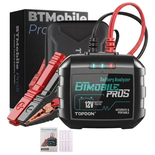 Plc TOPDON BTMobile ProS 12V Battery Tester Analyzer Cranking Charging Voltage Test Bulk Supply