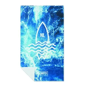 Asciugamano da spiaggia sostenibile REPREVE RPET - Product Image 1