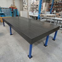 Plateforme de soudage 3D d'occasion chinoise avec gabarits en acier pour station de soudage, machine neuve