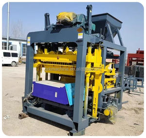 Qt4-25 Automatische Kleinschalige Blok Beton Holle Blok Maken Bakstenen <span class=keywords><strong>Machine</strong></span> Gewone Bakstenen <span class=keywords><strong>Machine</strong></span> En Trolley Van Zimbabwe - Product Image 4