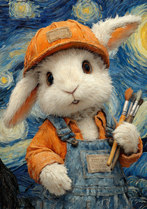 CHENISTORY <span class=keywords><strong>Peinture</strong></span> par numéros pour adultes, kit de démarrage animaux lapins, dessin et coloriage par numéros pour décorations intérieures - Product Image 6