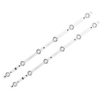 Fabrication de rétroéclairage LED pour téléviseur 55 pouces Slim Trident 55NANO75 55UP80 210304 611MM 6LED 7PCS, utilisé pour Lgg ES-1105