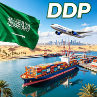 Service de logistique porte-à-porte Chine-Arabie Saoudite, taxes payées, expédition DDP pour transitaire maritime/aérien, express aérien