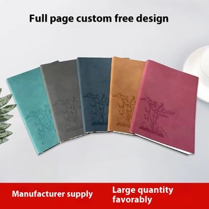Nouveau style rétro, carnet A5, couverture <span class=keywords><strong>en</strong></span> cuir d'agneau imitation, haute valeur chromatique, reliure cousue pour l'écriture de journaux <span class=keywords><strong>et</strong></span> les cadeaux - Product Image 3