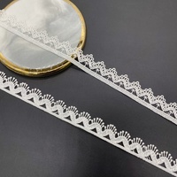 Dentelle à perles de conception nouvelle, décoration pour robe d'enfant, dentelle à paillettes brodée soluble dans l'eau, dentelle à bordure