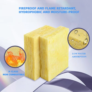 <span class=keywords><strong>Panneaux</strong></span> sandwich d'isolation acoustique pour application extérieure moderne, en <span class=keywords><strong>laine</strong></span> <span class=keywords><strong>de</strong></span> <span class=keywords><strong>verre</strong></span> ignifuge carrée <span class=keywords><strong>de</strong></span> 50 mm, isolation thermique - Product Image 3