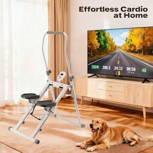 Venta de fábrica escalador de escaleras <span class=keywords><strong>Cardio</strong></span> entrenamiento cuerpo Fitness gimnasio hogar Vertical escalador máquina de ejercicio - Product Image 2
