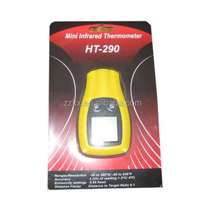 HT-290 เครื่องวัดอุณหภูมิอินฟราเรดแบบพกพาขนาดเล็กสำหรับใช้ในครัวเรือนพร้อมตัวชี้เลเซอร์ ช่วงการวัด: -50 องศาเซลเซียส-280 องศาเซลเซียส (-58 องศาฟาเรนไฮต์-536 องศาฟาเรนไฮต์) - Product Image 2
