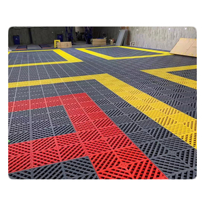Baldosas de Suelo Modulares Encajables para Drenaje, Baldosas Modulares Encajables con Amortiguación para Garajes, Vestuarios, Sótanos y Escaleras - Product Image 6