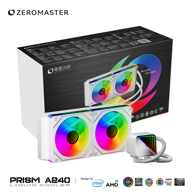 240mm CPU Liquid Cooler ARGB AIO Water Cooling Radiator for PC Intel AMD OEM Supplier
