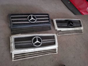 กระจังหน้ารถยนต์<span class=keywords><strong>มือ</strong></span><span class=keywords><strong>สอง</strong></span>ของแท้สำหรับ Mercedes-Benz G-Class W463 OEM A4638880051  A4638880000  A4638881215 - Product Image 3