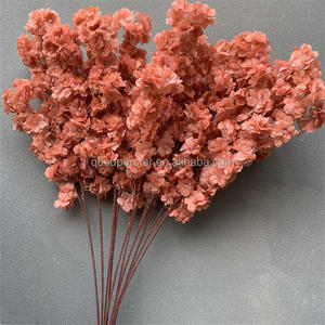 L-657 Trang Trí Đám Cưới Bảng Trung Tâm Hoa Nhân Tạo Màu Nâu Chi Nhánh Hoa Anh Đào Hoa - Product Image 2