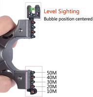 Slingshot de chasse de précision à visée laser en résine, étanche, pour le tir et le divertissement en extérieur, durable, à partir de 14 ans