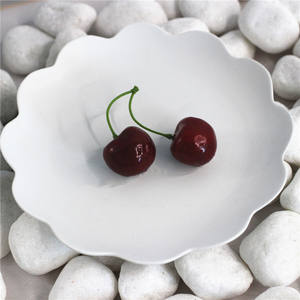 Assiette à soupe en forme de fleur créative personnalisée de 8 pouces, plats à salade de fruits, assiette à collation pour <span class=keywords><strong>Restaurant</strong></span> à domicile - Product Image 2