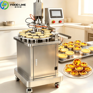 Machine commerciale à gaufrettes pour tartelettes aux œufs, machine à tartelettes aux œufs, conteneur en aluminium pour boulangerie - Product Image 1
