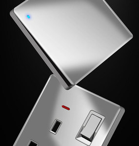 Prises murales de luxe en verre trempé noir, design élégant, avec ports USB, nouveau design, 1, 2, 3 ou 4 modules, interrupteur mural - Product Image 4