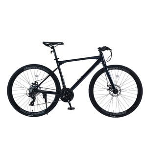 Vélo de course sur <span class=keywords><strong>route</strong></span> pour hommes Steel City, <span class=keywords><strong>guidon</strong></span> <span class=keywords><strong>plat</strong></span>, 24 vitesses, pour adultes, fitness et trajets quotidiens, vente en gros directe d'usine - Product Image 2