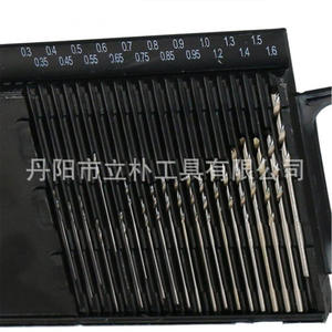 ดอกสว่านไมโครบ็อกซ์ HSS ขนาด 0.3-1.6 มม. แบบเมตริก ความยาวสำหรับงานทั่วไป ก้านหกเหลี่ยม สำหรับโลหะที่ไม่ใช่เหล็ก - Product Image 5