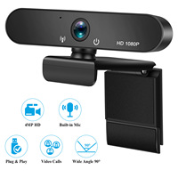 Kamera web desktop notebook 1080P dengan Mikrofon online usb HD kamera panggilan video webcam