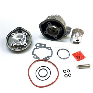 <span class=keywords><strong>Kit</strong></span> Cylindre Gros Alésage 49mm 90cc <span class=keywords><strong>AM6</strong></span> pour <span class=keywords><strong>Moteur</strong></span> Minarelli 2 Temps Yamaha DT50 TZR50 Peugeot XP6 XPS XR6 de Moto - Product Image 2