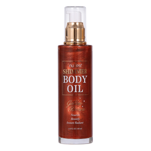Aceite Corporal Brillante de Larga Duración, de Absorción Rápida, No Grasoso, con Brillo, para Mujer, Muestra Gratuita al por Mayor - Product Image 1