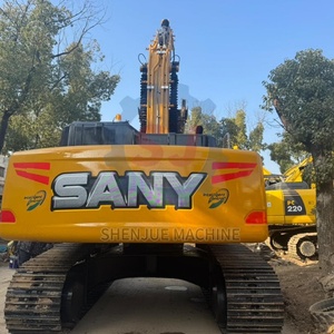 Excavatrice Sany SY215C d'occasion de Chine, 20 tonnes, hydraulique, sur chenilles, de seconde main, pour travaux lourds - Product Image 4