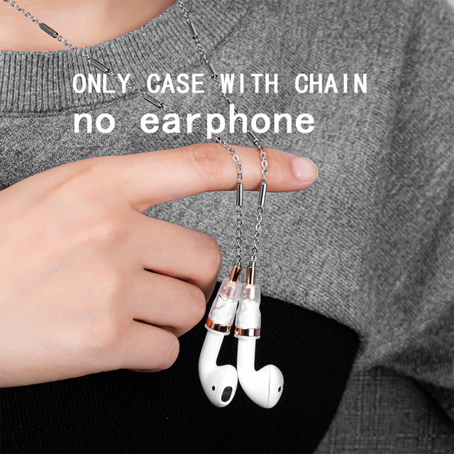 Anti-lost Magnetic Earphone Strap Anti-lost Neck Strap Wireless Earphone String Rope Headphone Cord for iphone airpods 1/2
