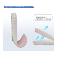 Semelles de sport 4D Cloud, respirantes, absorbant les chocs, inserts de chaussures souples, coussinets orthopédiques confortables pour la course à pied, la marche et l'entraînement