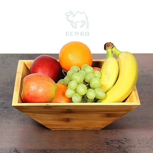 Cuenco de arroz de bambú de 3 tamaños, cuenco de ensalada múltiple, Frutero de cocina para encimera - Product Image 5