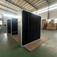 Nouveau système de ventilation mural à taille réglable pour poulailler et ferme avicole, avec filtre durable, persiennes et protection UV