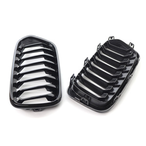 Rejilla delantera para parachoques BMW X2 F39, rejilla de radiador de plástico ABS para modelos 2018-2021, número de pieza 51712455246 - Product Image 4