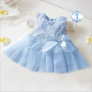 Falda de Encaje para Niña, Verano 2022, Ropa para Bebés Recién Nacidas, Vestido Blanco de Princesa para Fiesta, Ropa de Bautizo para Bebés - Product Image 2