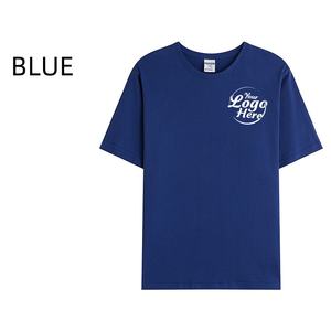 Camiseta OEM de algodón Premium de 190g Camiseta cultural con estampado de logotipo personalizado Camiseta unisex de alta calidad para hombre - Product Image 1