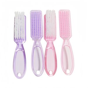 Paquete de 10 Cepillos de Limpieza para <span class=keywords><strong>Uñas</strong></span> con Mango Largo de Plástico, Cepillos Multifuncionales para Eliminar Polvo y Exfoliar, Herramienta de Manicura - Product Image 2