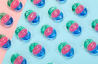 Capsules de lessive JIETI écologiques jetables 3 en 1 2024, nettoyage en profondeur longue durée, détergent en gel parfumé, 13g