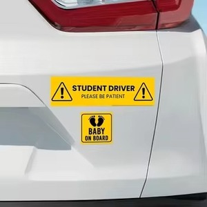 Custom Removable Vinyl <b>Car</b> Bumper Stickers High Quality Eco-friendly Uv Laminated Weatherproof Self-adhesive Outdoor <b>Decals</b> - Product Image 3
