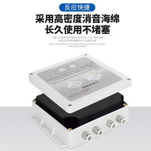 กล่องเก็บเสียงระบบนิวเมติก NGS 100 120 175H8 6 10 12อุปกรณ์ลดเสียงรบกวนด้วยแก๊ส - Product Image 3