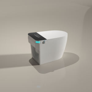 Vente flash : siège de toilette automatique intelligent <span class=keywords><strong>japonais</strong></span>, une seule pièce, en céramique, chauffant, cuvette allongée, siphon en S, siphon en P inclus, pour la maison, l'hôtel - Product Image 5