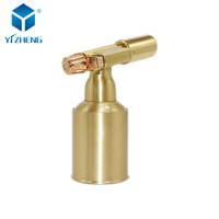 Vente chaude en gros sécurité gonflable personnalisé Cigarette métal butane scorch pistolet pistolet torches Jet flamme torche briquet