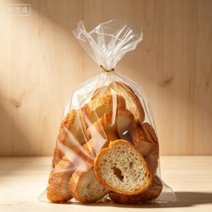 Sac à pain micro-perforé pour emballage de baguette française, qualité alimentaire, impression personnalisée, fabricant - Product Image 1