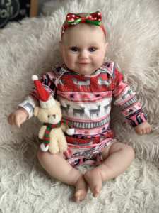 Muñeca Reborn de 1 Pulgada, Modelo Crying Dolby Poop High Kun Seal, Muñeca Mexicana Ex-Love de Rostro Femenino Ruso Keiumi, para el Día de San Valentín - Product Image 2