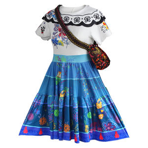 Conjunto de Disfraz de <span class=keywords><strong>Mirabel</strong></span> para Mujer - Traje de <span class=keywords><strong>Personaje</strong></span> de Anime para Representaciones Escénicas, Halloween - Product Image 4
