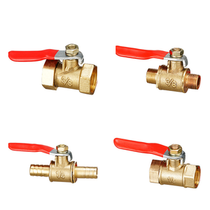 Hoge Druk Ventiel Messing Olie <span class=keywords><strong>Gas</strong></span> 1/2 Inch Vrouwelijke Schroefdraad Koperen Gesmeed Messing Kogelkraan Voor Thuis Keuken - Product Image 2