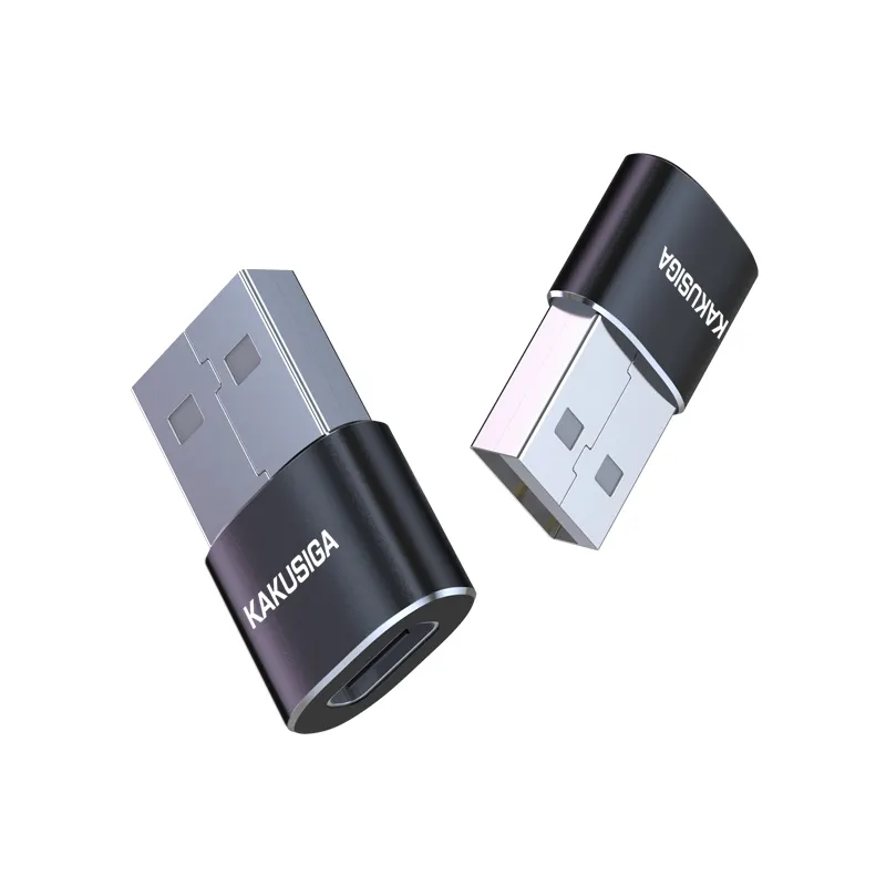 Kakusiga adaptador, novo produto, transmissão de alta qualidade, usb para tipo c fêmea