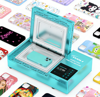 Imprimante de coques de téléphone portable en sublimation 3D sur mesure, machine d'impression de coques de téléphone personnalisées pour les petites entreprises