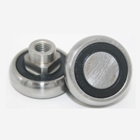 Roller Rel CR30BC untuk Rel Linear Komersial CR30, Permukaan Lari Berpusat, Berbentuk Mahkota