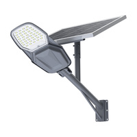 Lampadaire solaire LED intelligent à panneaux séparés 1500W avec télécommande pour la sécurité urbaine