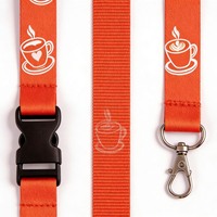 CH Wholesale Sublimation Printing Polyester Lanyards With Logo Custom Certification Keychain OEM ODM ECO Promotion Event Gifts
